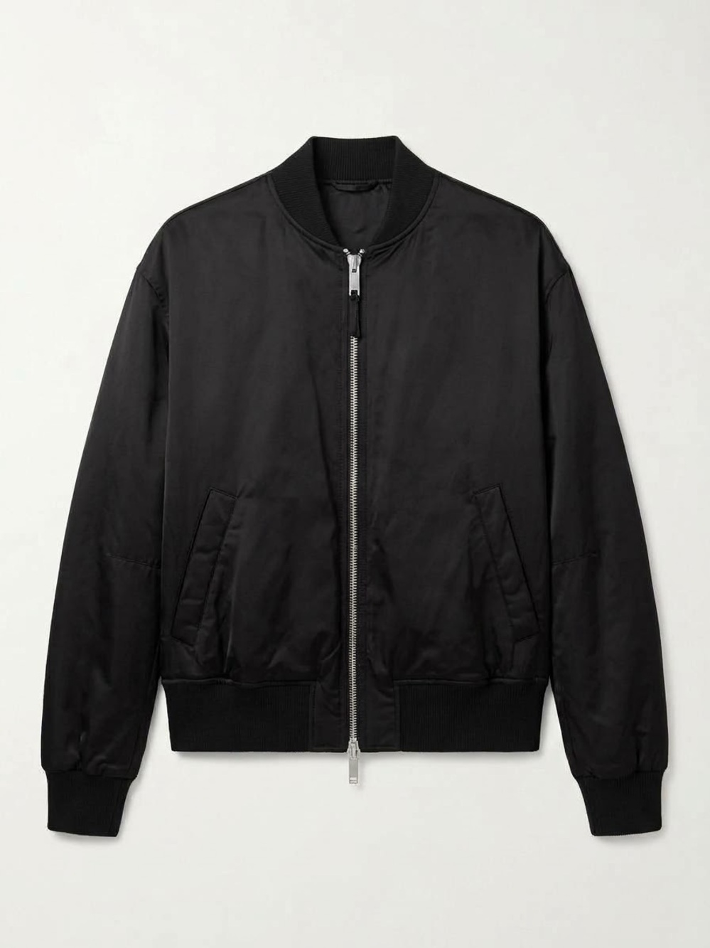 Zara Bomber Jacket – Black, Size Medium